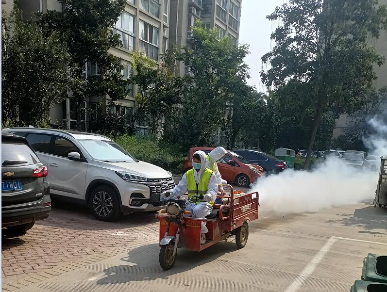 濮陽小區(qū)防疫消毒